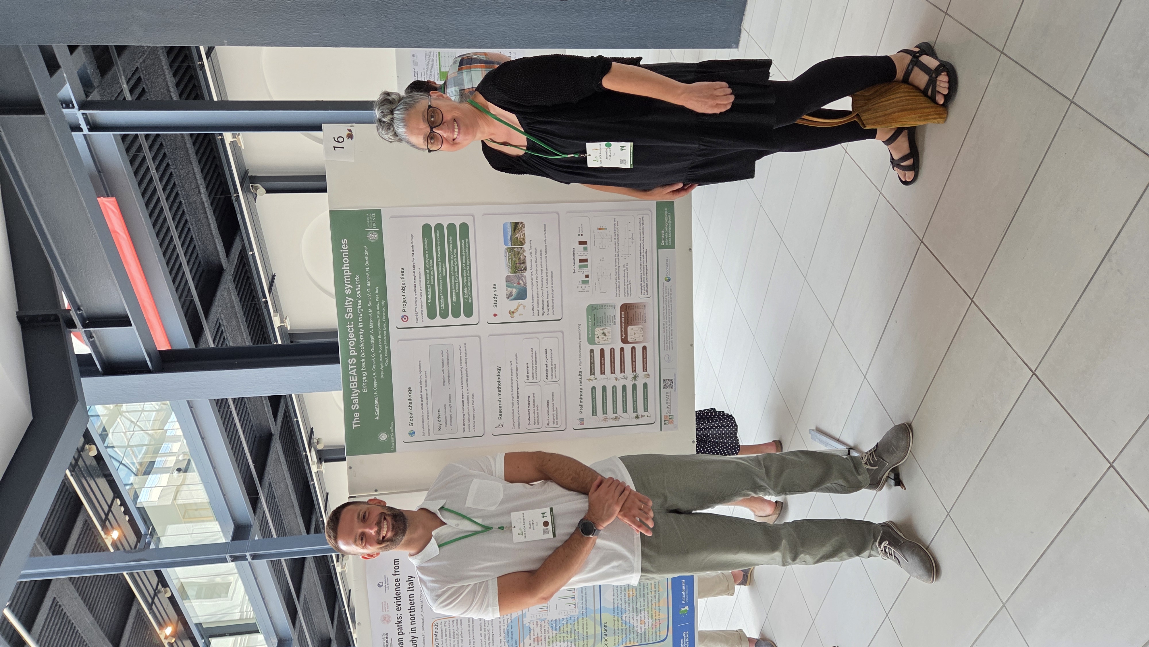 SaltyBEATS team member presenting our work at the SICA 2025 Conference in Padova